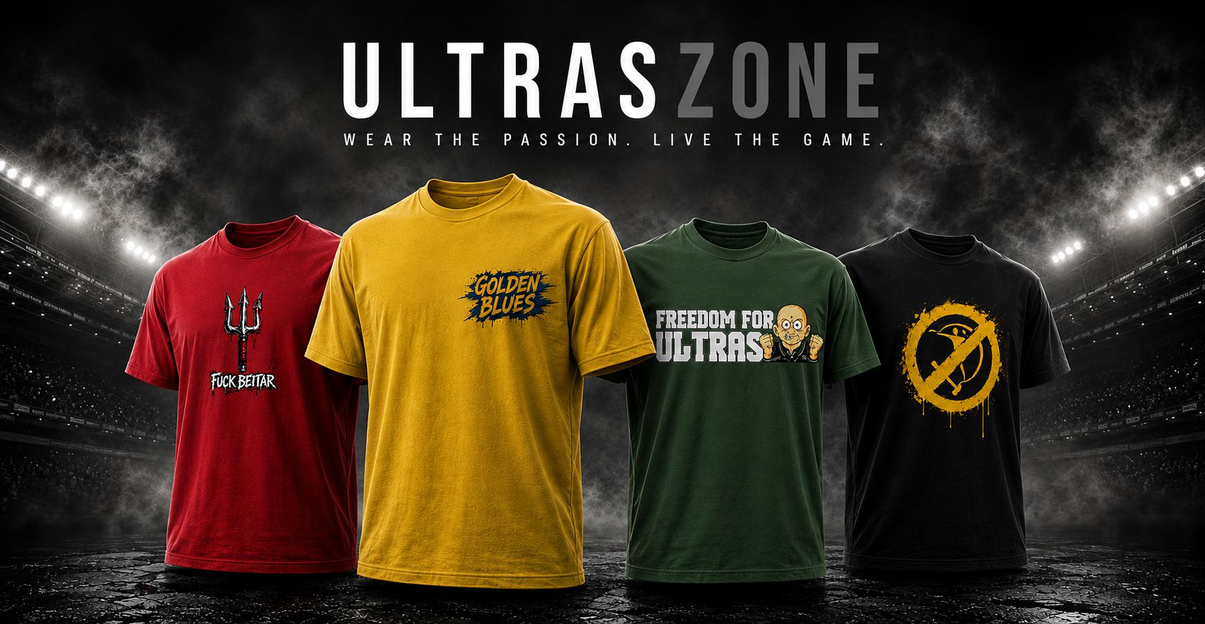 UltrasZone, Wear the Passion. Live the Game.