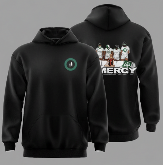 קפוצון "NO MERCY" עיצוב על הגב