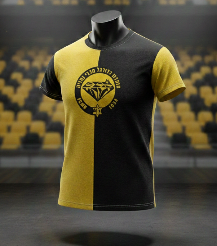 חולצה לוגו באמצע