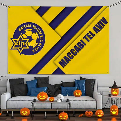 מגוון דגלי מכבי תל אביב