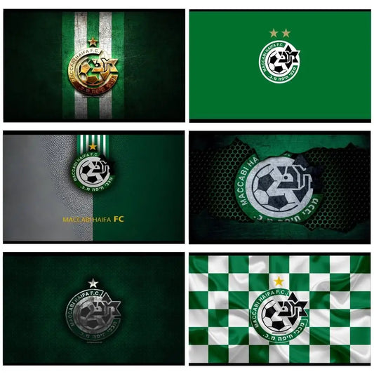 מגוון דגלי מכבי חיפה