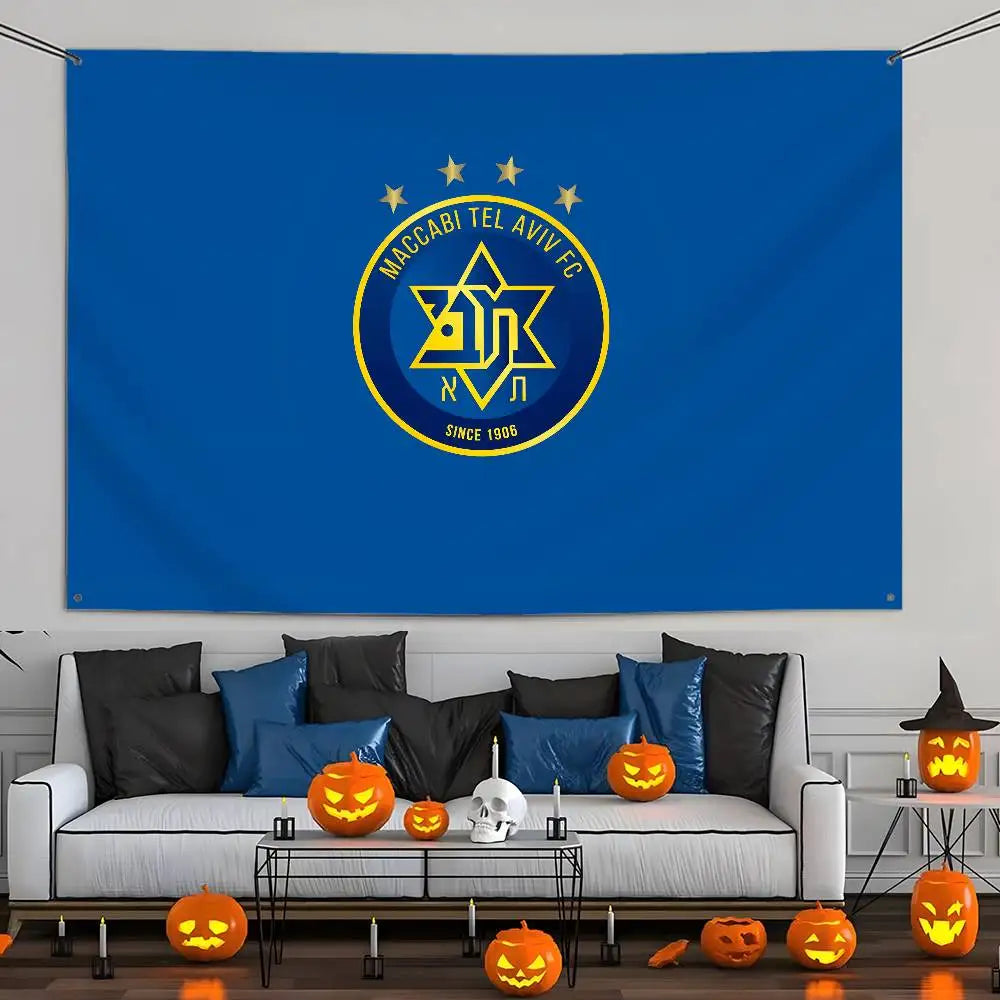 מגוון דגלי מכבי תל אביב